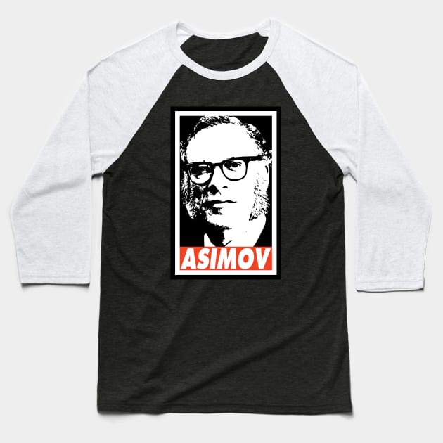 ASIMOV Baseball T-Shirt by Nerd_art